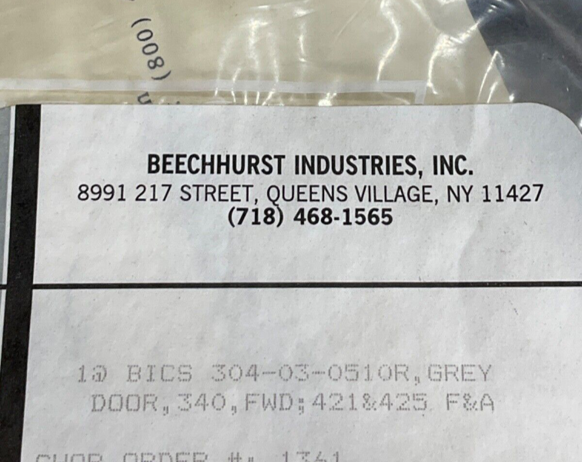 P/N: 304-03-0510R Cessna Door Cable