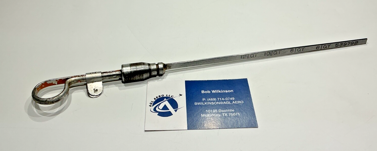 P/N: 539792 TCM Dipstick 12 Qts - Cessna 182  (AR)