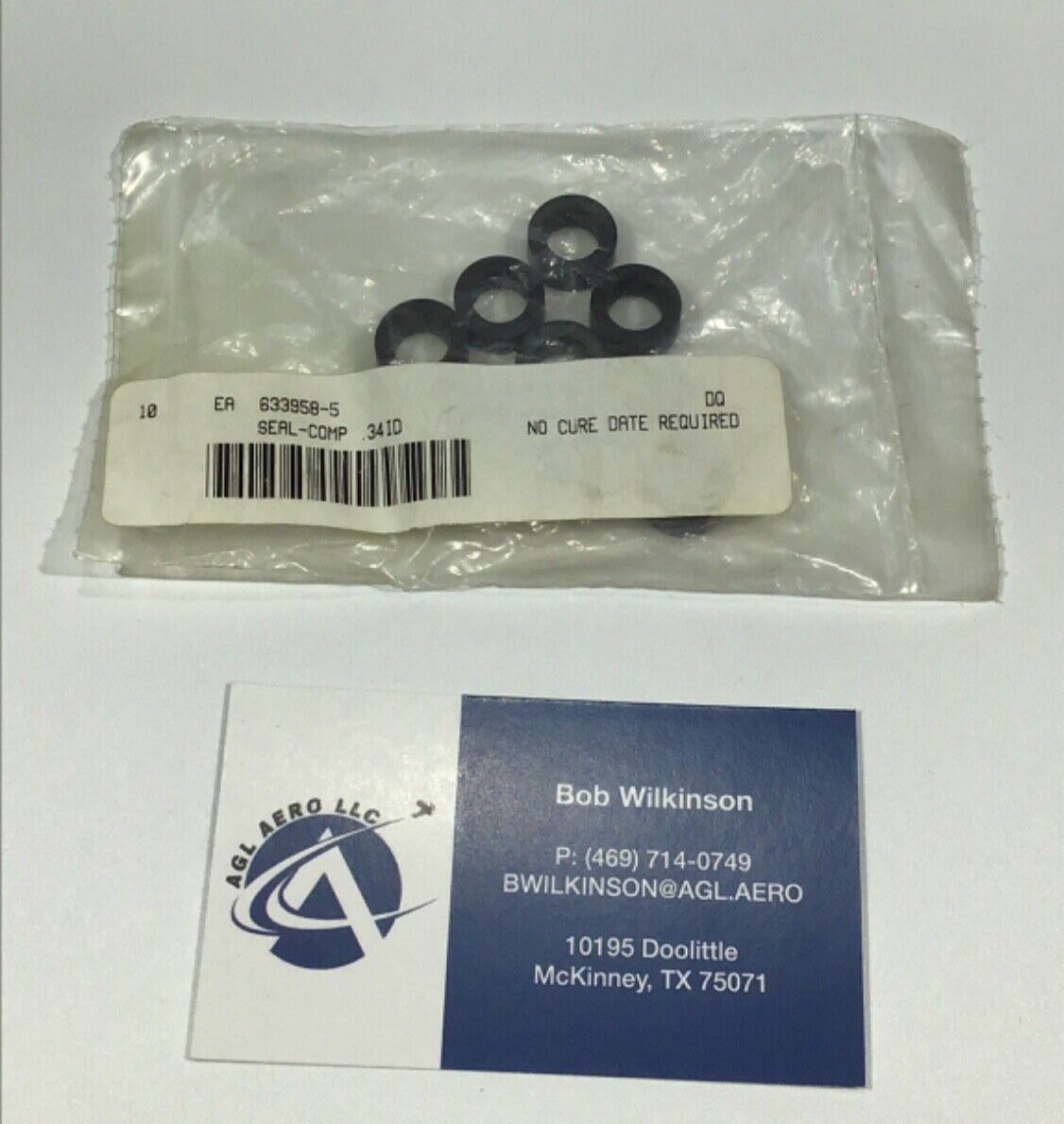 PN: 633958-5 Seal (for one)