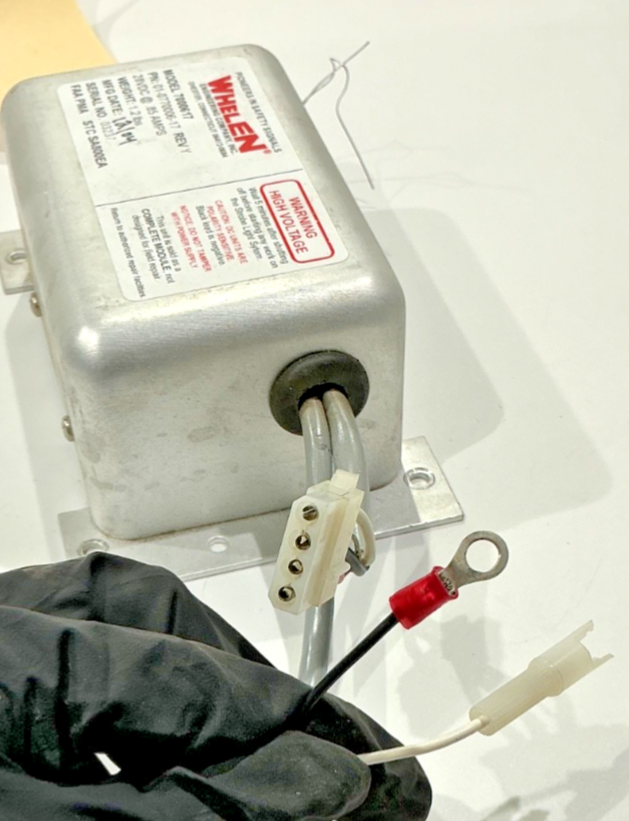 P/N: 01-0770006-17 Whelen Strobe Power Supply (AR) - for one