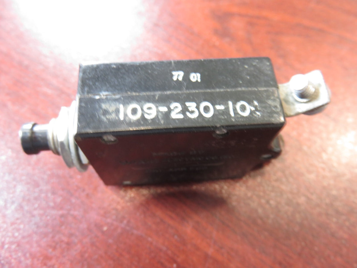 P/N: 109-230-102 - Wood Electric Corp. 30 Amp Aviation Breaker