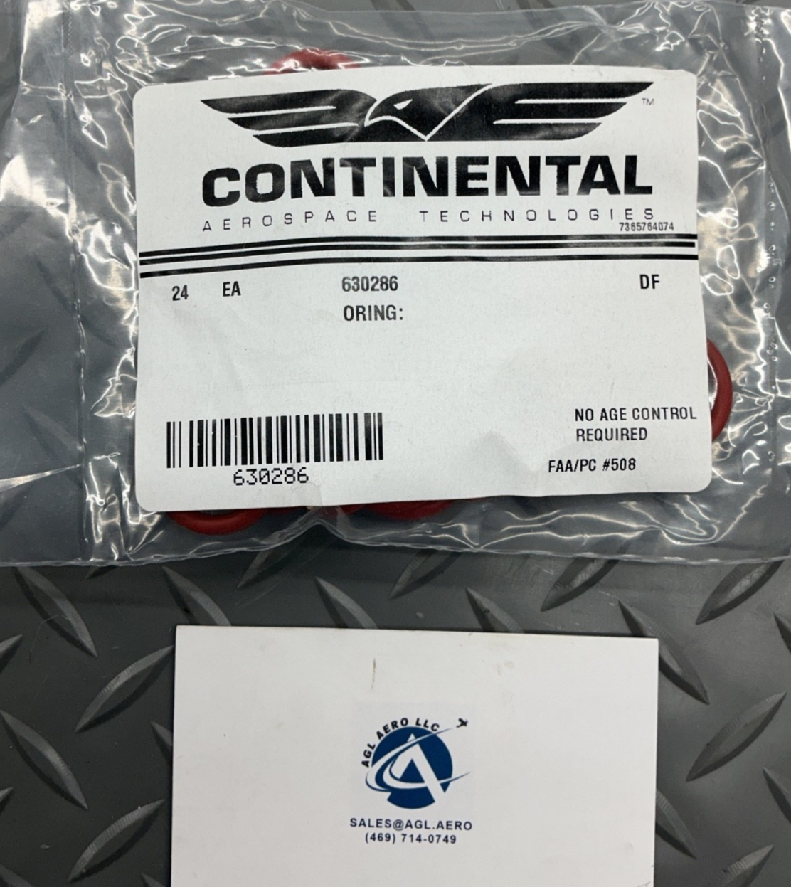 P/N: 630286 Continental O-Ring (NE)