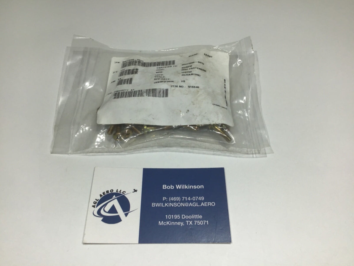 P/N: MS27039-0810 Screw (bag of 100)