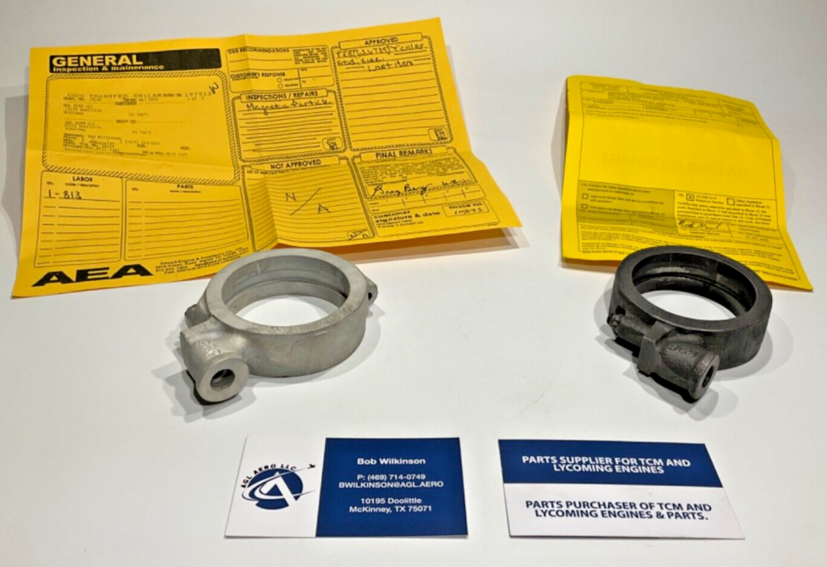 P/N: 626739 Continental Crankshaft Oil Transfer Collar Assembly (IN)