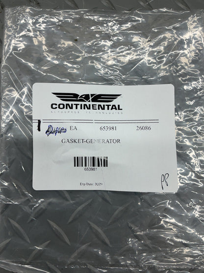 P/N: 653981 Continental Generator Gasket (NE)