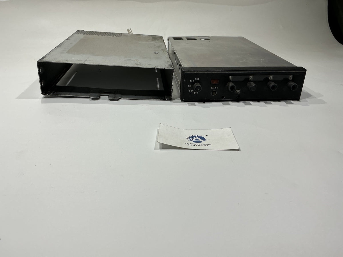 P/N : KT78 King Transponder with tray - AR - Not Working, for parts only