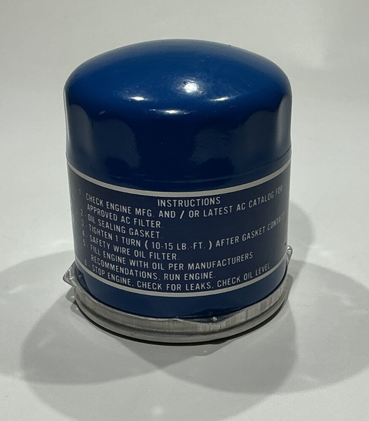 P/N: 25010539 Aircraft Oil Filter - Type OF-51A (NE) - for one