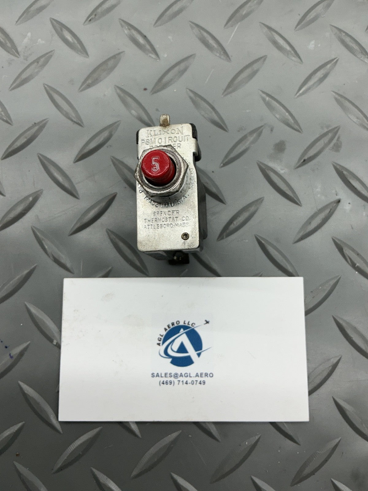 P/N: PSM-5N Klixon PSM 5 Amp Circuit Break (AR)