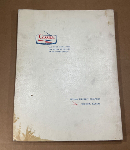 Service Manual Cessna 411; January 1965