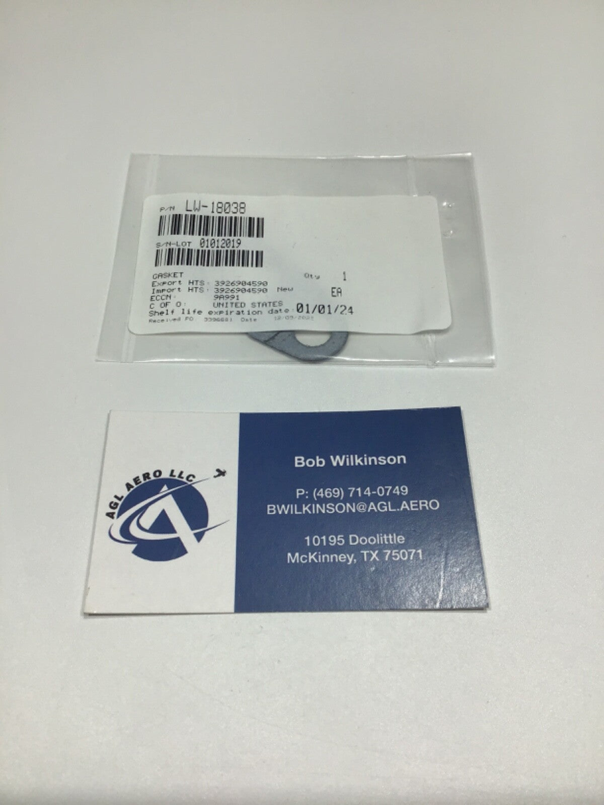 P/N: LW-18038 Gasket