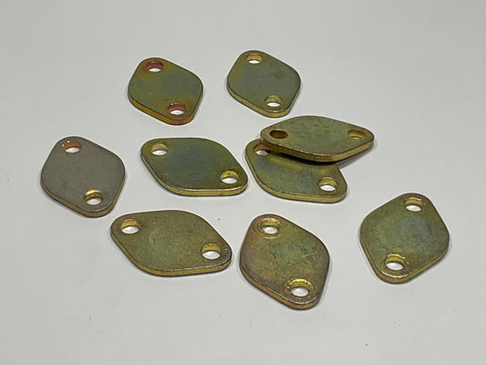 P/N: 72710 Lycoming Valve Rocker Shaft Cover Plate (Plated) - (for one)