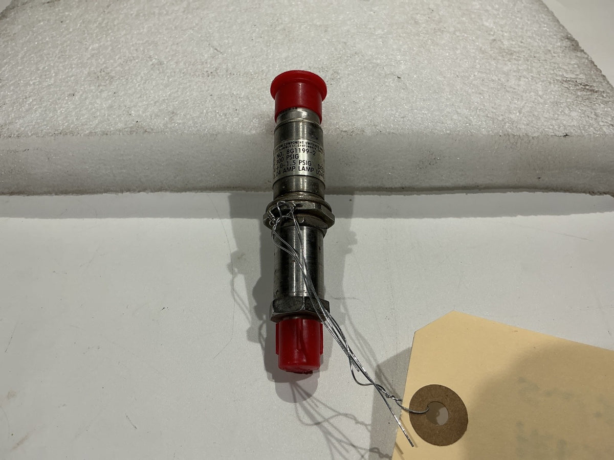 P/N: Custom Component Switches 8G1199-2 Pressure Switch (AR) - for one