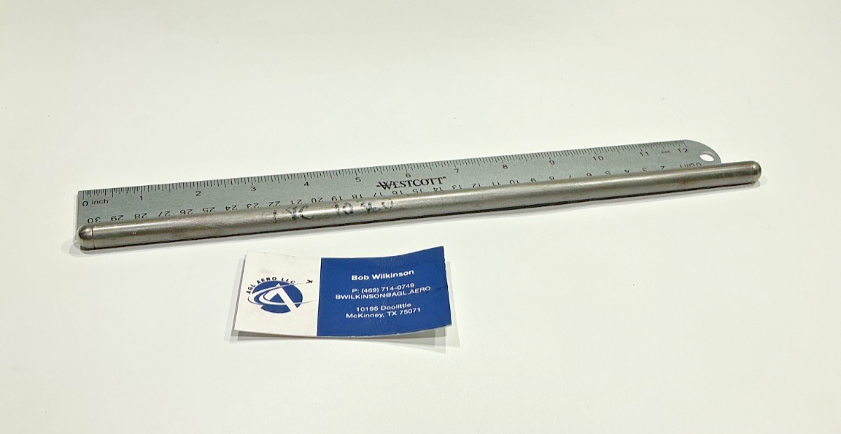 P/N: 73558 Lycoming Push Rod (AR) - for one rod