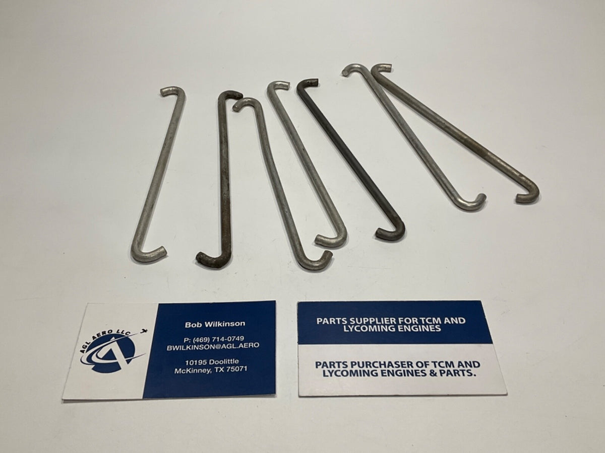 P/N: 71610 Lycoming Hook Intercyl Baffle Retainer (AR) - (for one)