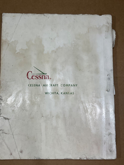 Parts Catalog 1963 Cessna 205 (September 15, 1962)