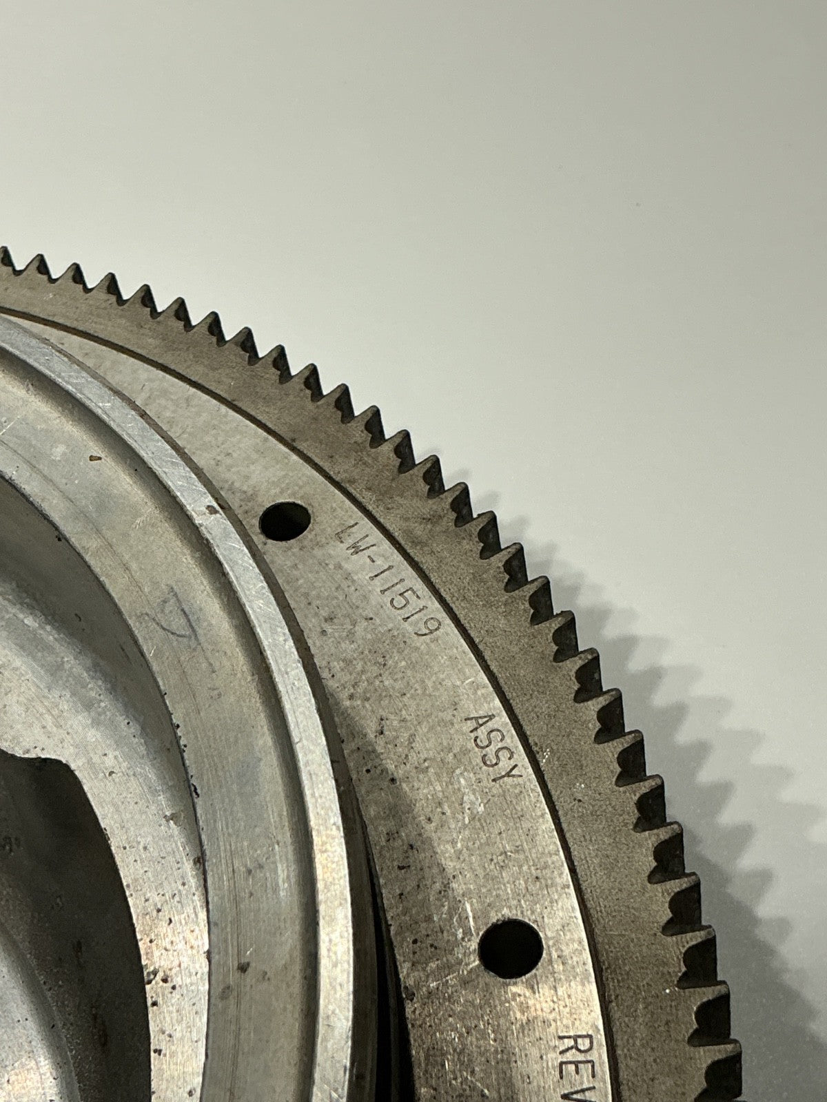 P/N: LW-11519 Lycoming Hub and LW-10551 Ring Gear - Gray Paint (AR)
