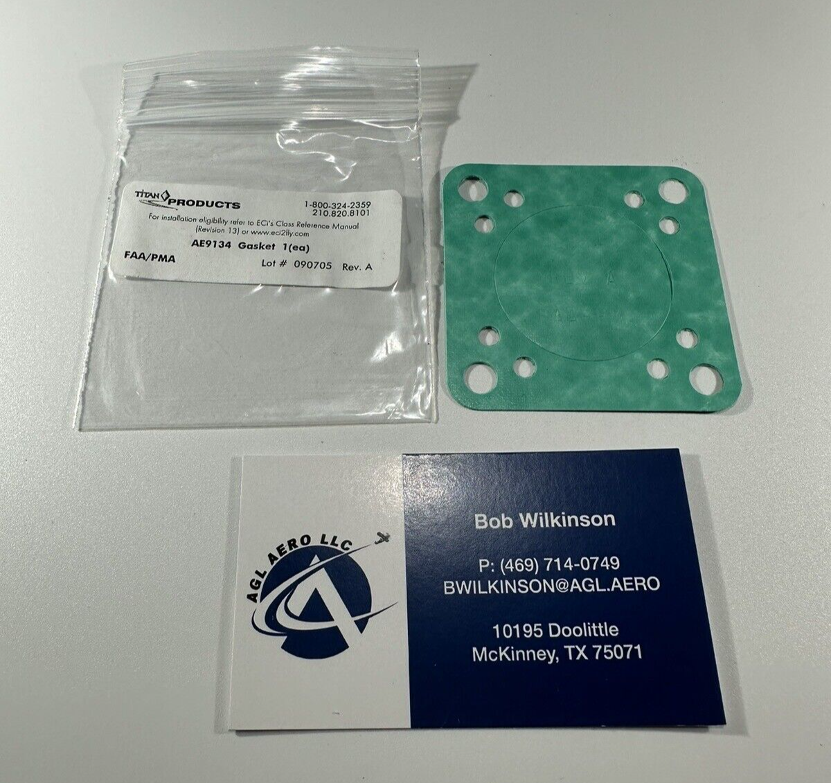 P/N: AE9134 Continental Gasket Vacuum Pump