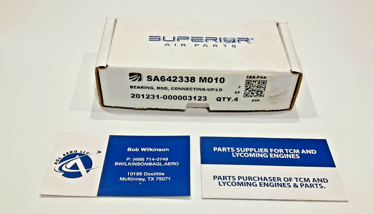P/N: SA642338-M010 Superior Bearing (price for one bearing)