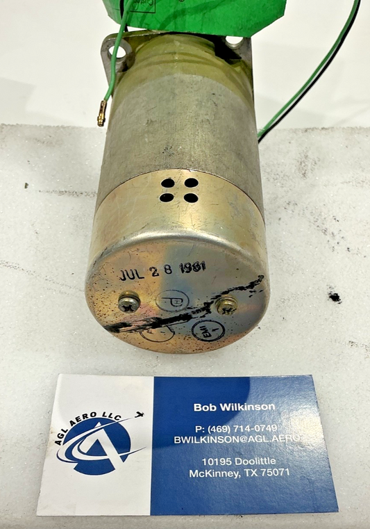 P/N:  23-9 Electro-Mech DC Motor 28v 8 Amp (AR) - for one