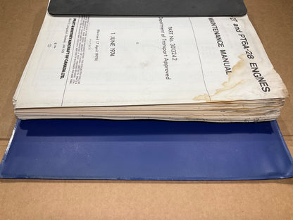 Maintenance Manual Beechcraft PT6-27 & PT6A-28 (1978)