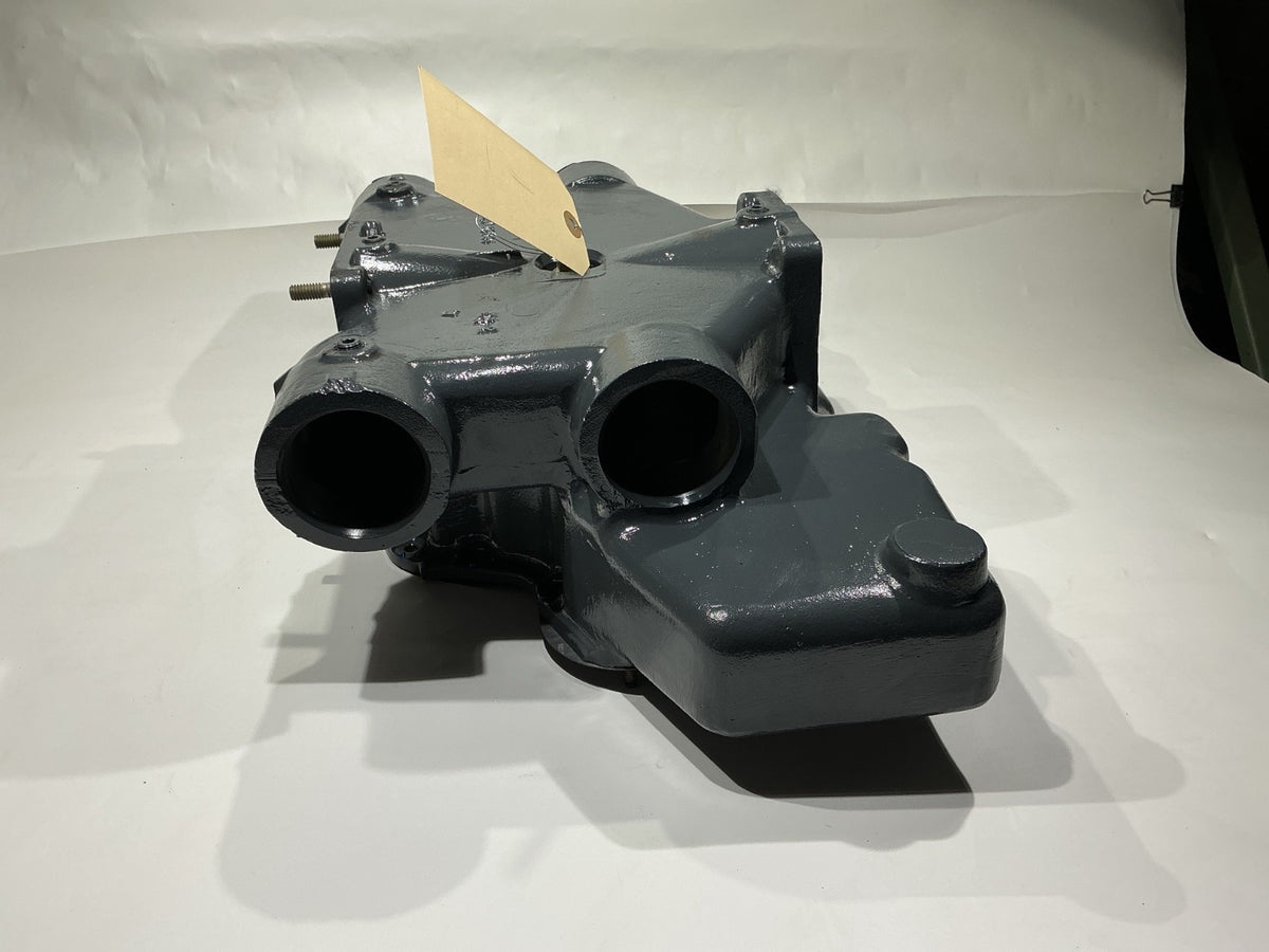 P/N:  LW-12754 Lycoming Rear Facing Sump with Intake Tubes and Data Plate