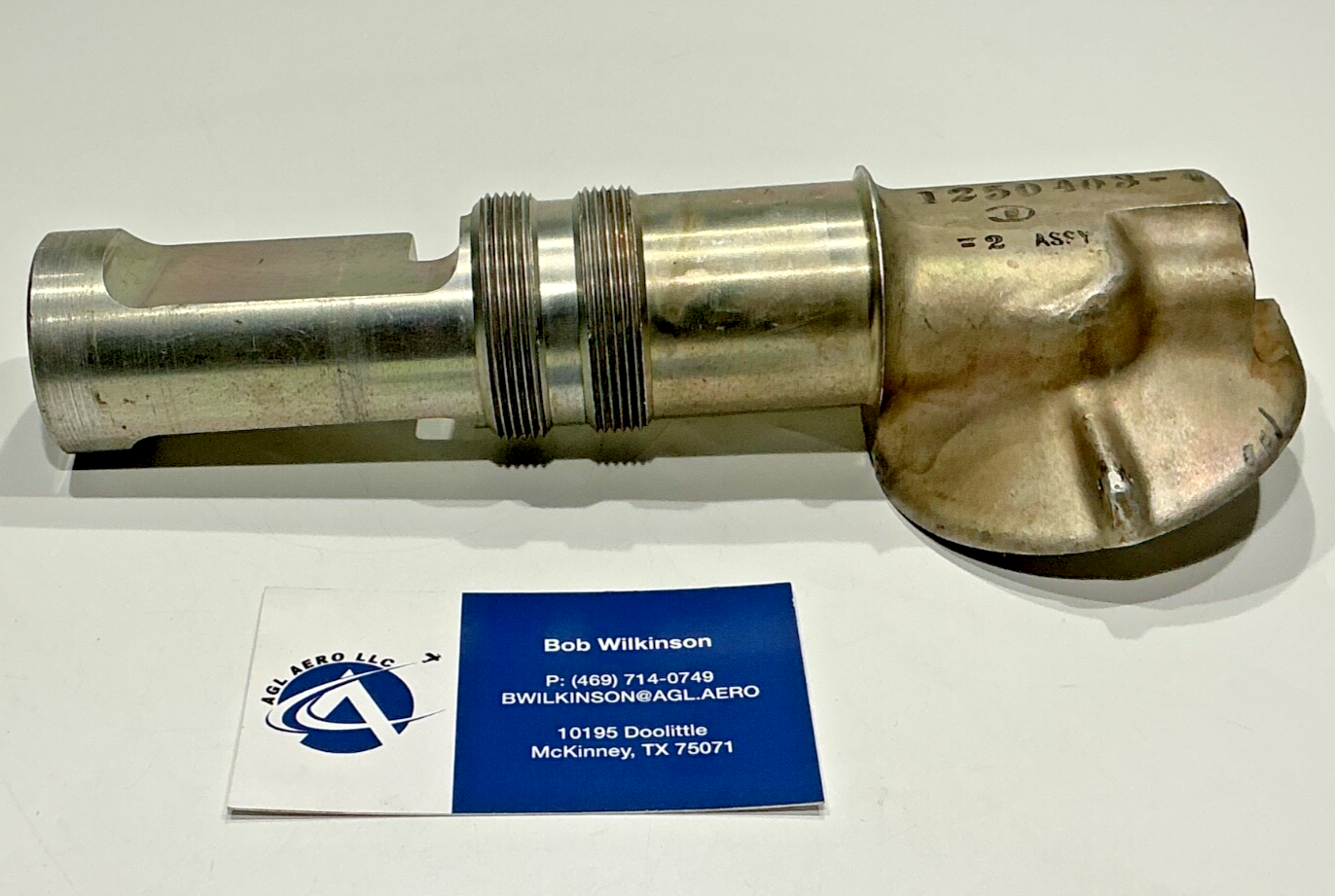 P/N: 1250403-4 Cessna Oil Filter Adapter Assembly (AR)