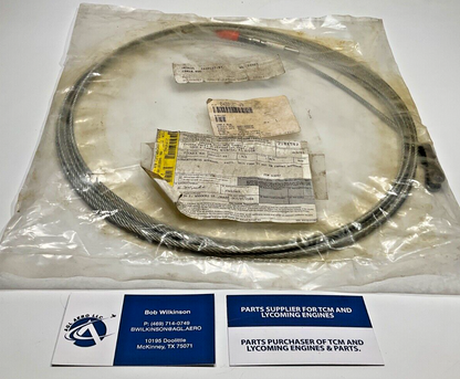 P/N: 0400107-49 Cessna Cable Rudder with 8130 (NOS)