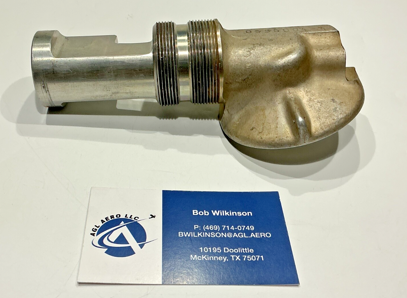 P/N: 0556004-4 Cessna Oil Filter Adapter Assembly (NOS)