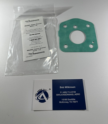 P/N: AEL69827 Continental Gasket - Prop Governor Spacer