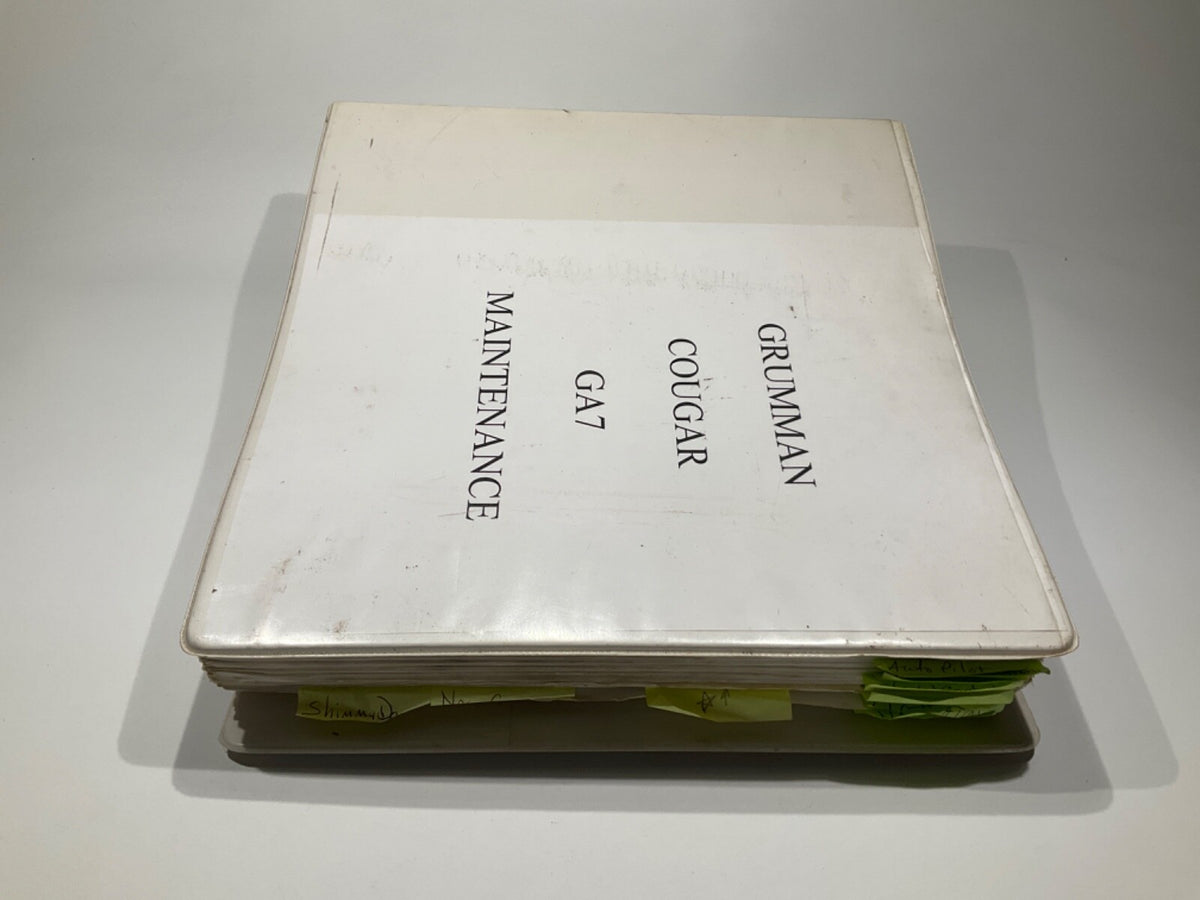 Gulfstream American GA-7 Cougar Maintenance Manual