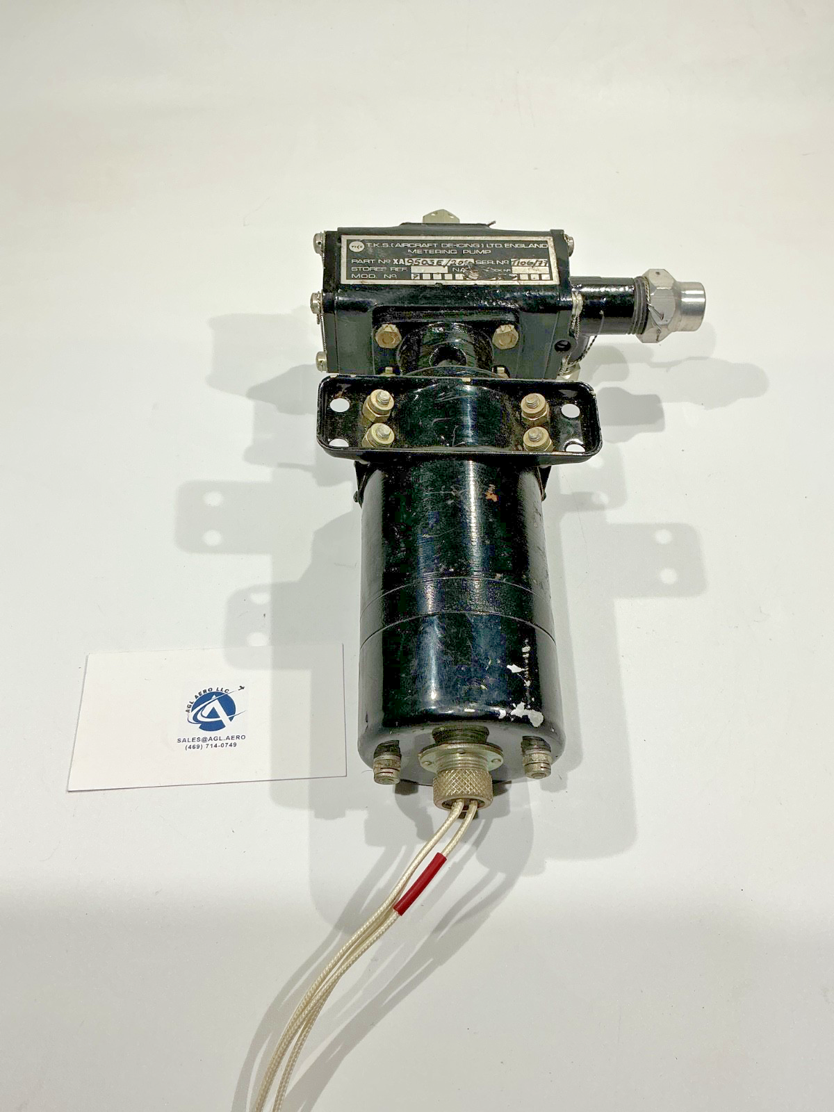 P/N: 9503E/200 T.K.S. Airicraft De-Icing) Metering Pump