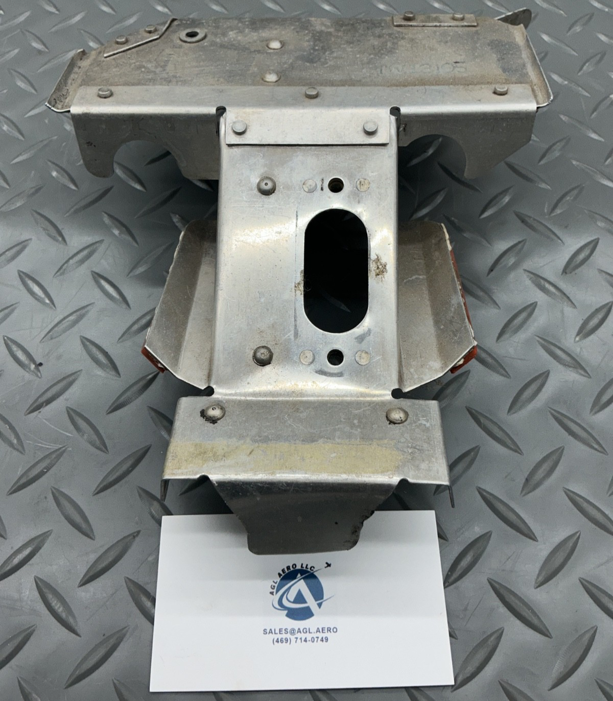 P/N: LW-18106 Lycoming Baffle Assembly Intercylinder (AR)