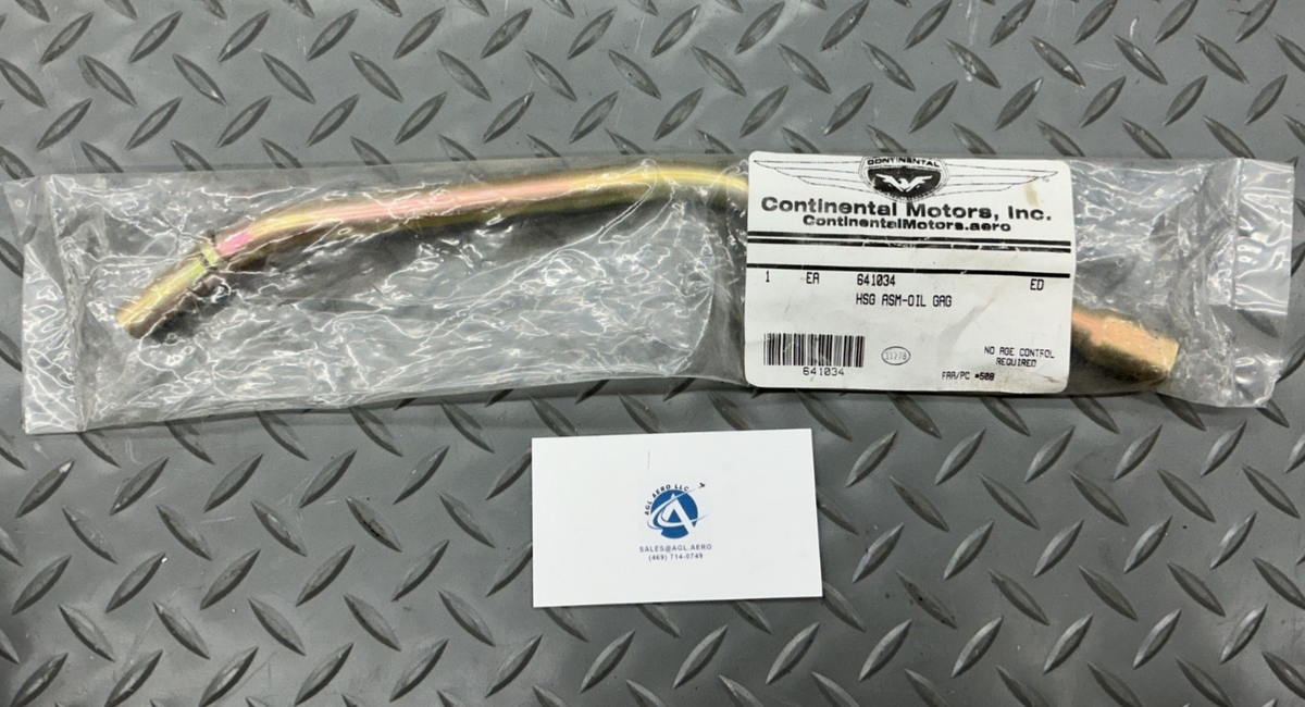 P/N: 641034 Continental Oil Gauge Rod Housing Assembly (NE)