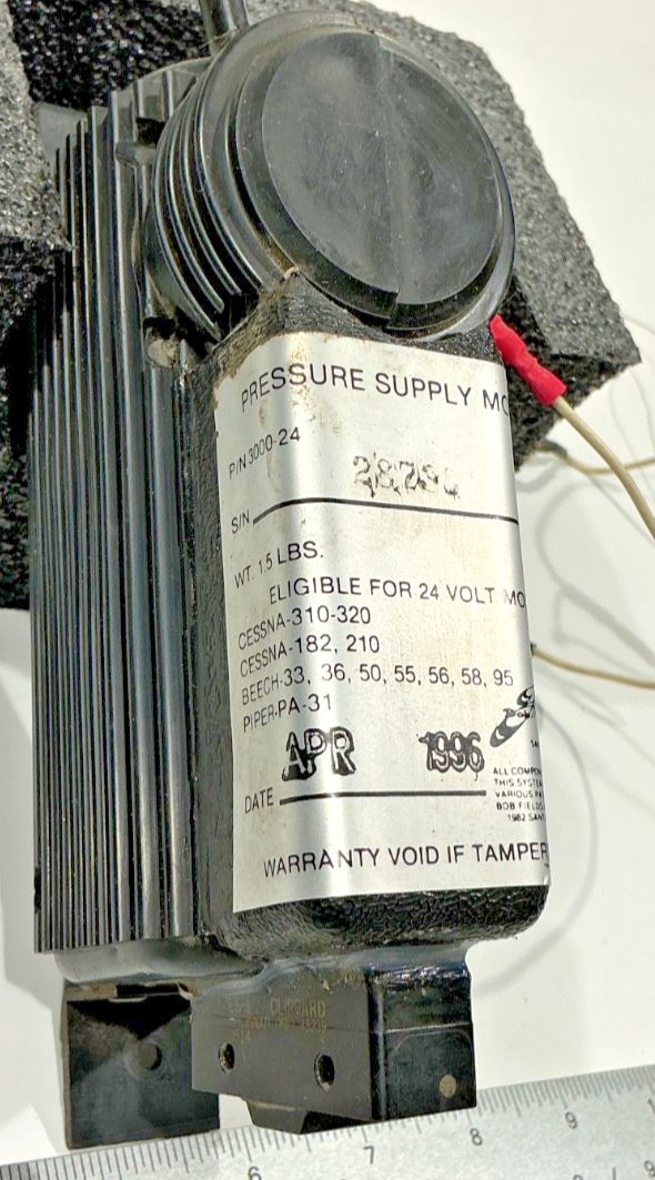 P/N: 3000-24 Fields Pressure Supply Module for 24V (AR) - for one