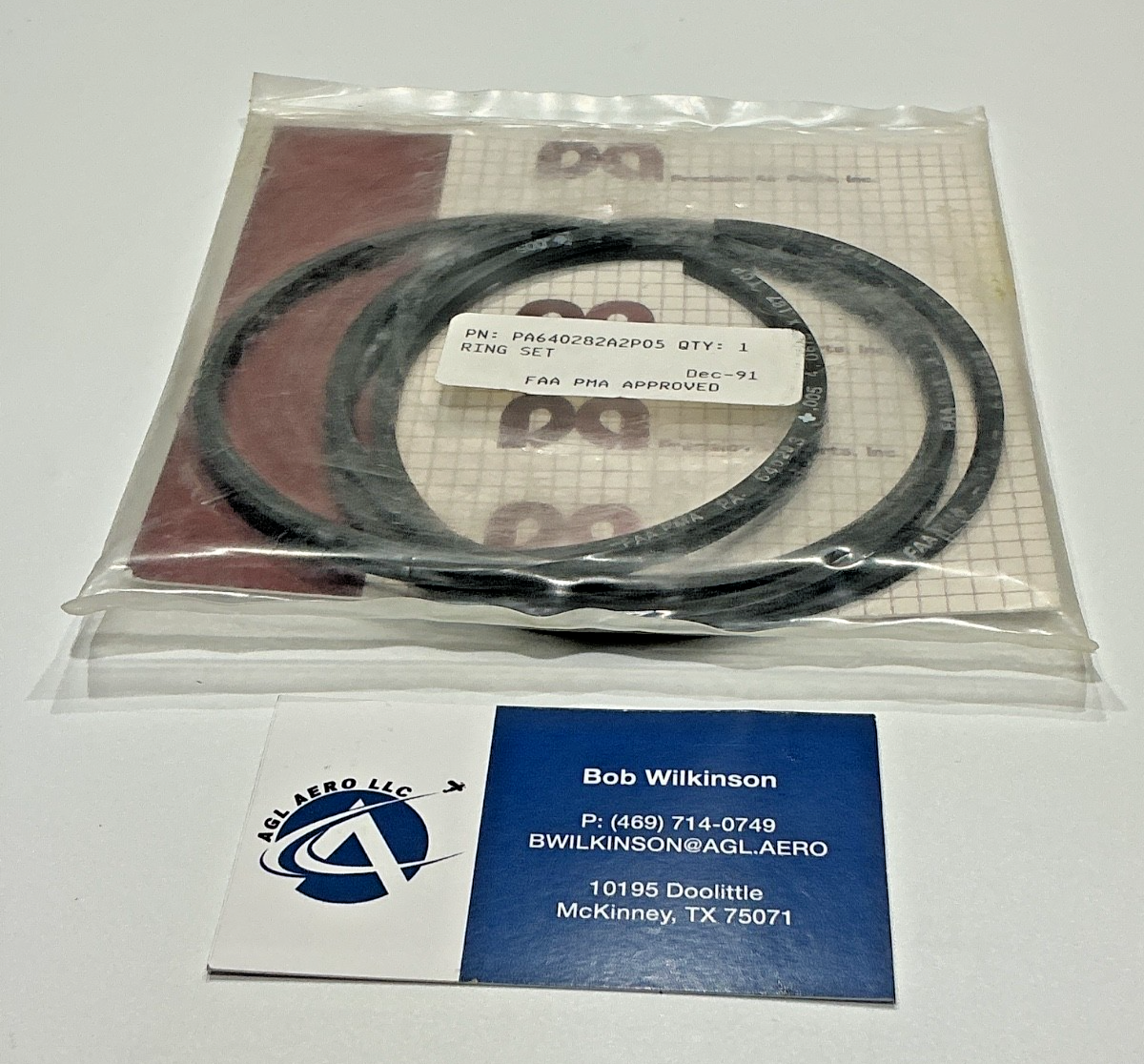 P/N: 640282A2-P05 Precision Ring Set (NOS) - for one set