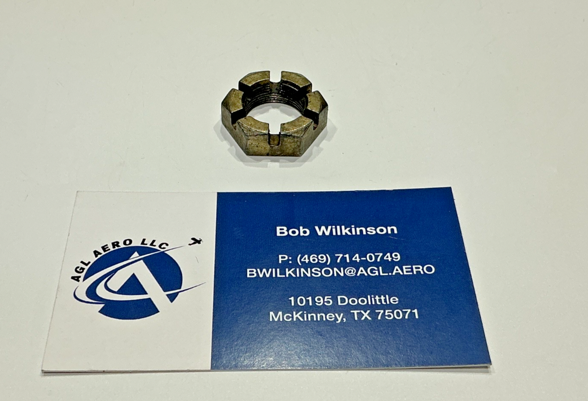 P/N: 8X-4075 Hartzell Hex Nut (AR) - for one
