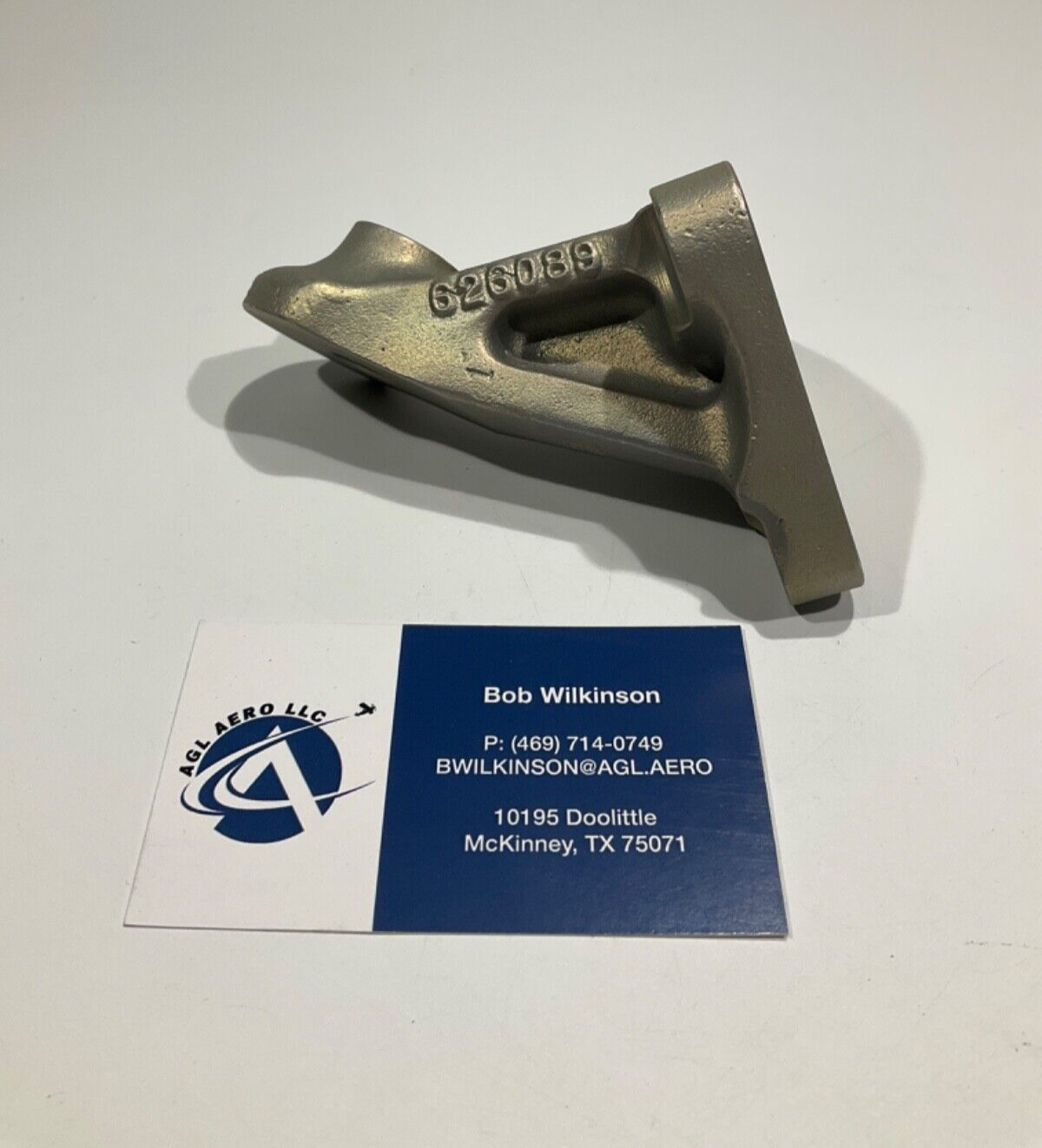 P/N: 626089 Continental Bracket w/ Alodine - Alodyned
