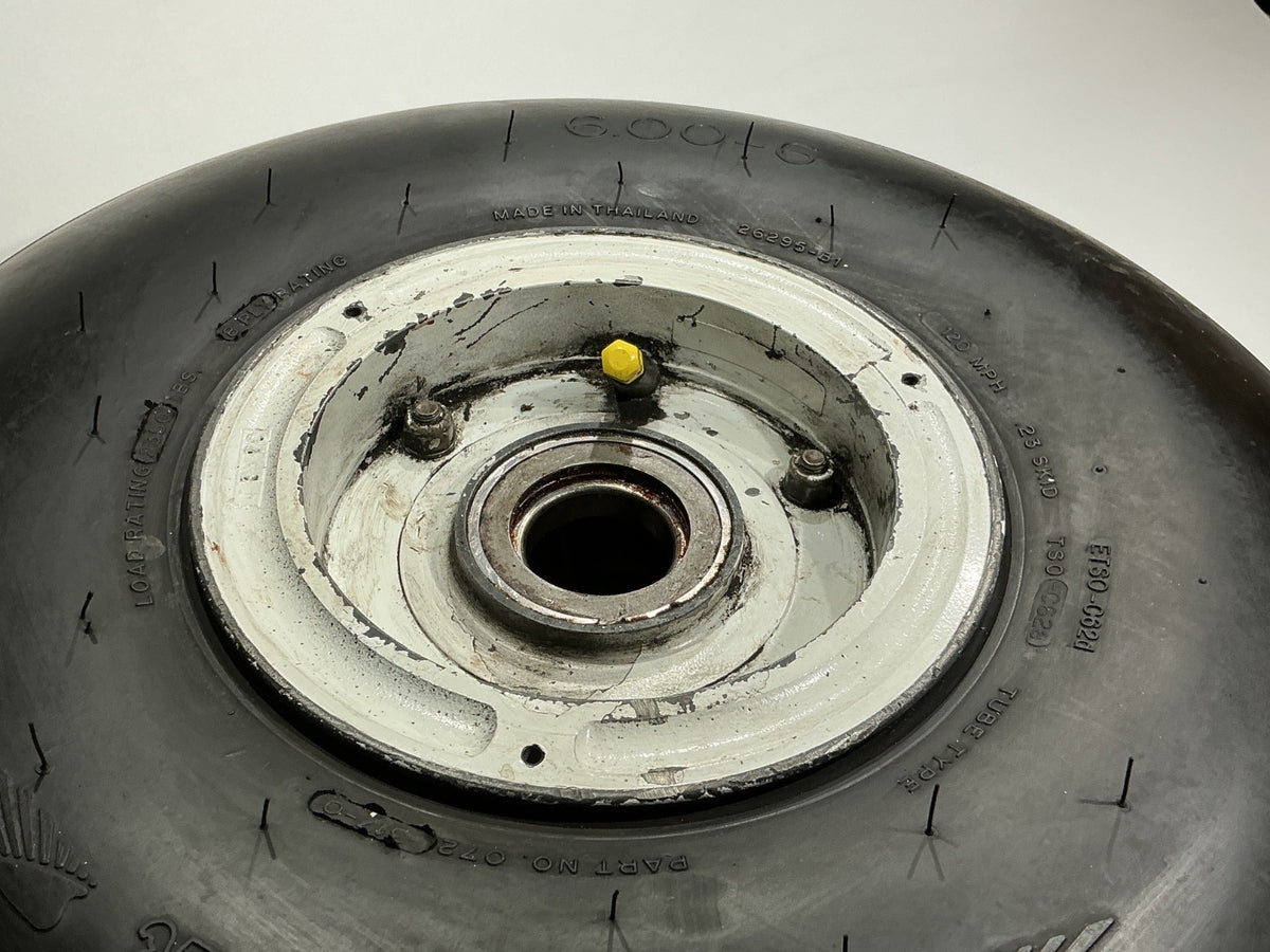 P/N: 36-8001-3 Wheel Assy, Main Gear with Tire (AR)