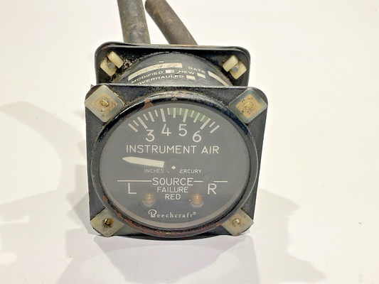 P/N: 96-384013-3 Instrument Air Indicator Gage 1G4-32 (AR) - Duchess 76