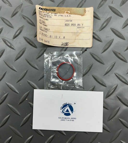 P/N: LW-15097 O-Ring (NOS)
