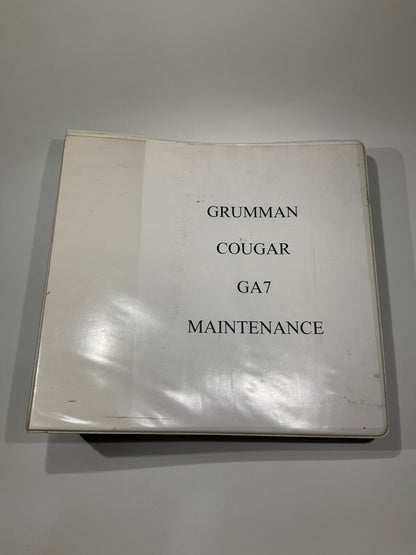 Gulfstream American GA-7 Cougar Maintenance Manual
