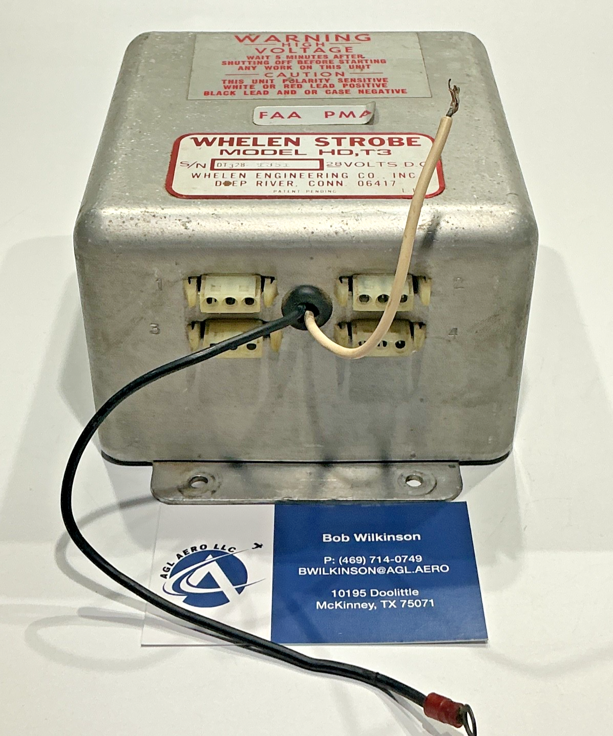 P/N: HD-T3 Whelen Strobe Power Supply (AR)