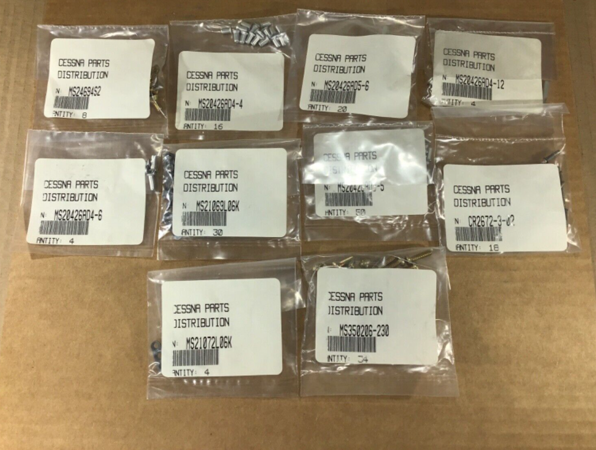 P/N: SK402-49A Cessna Wing Stub Install Kit with 8130-3
