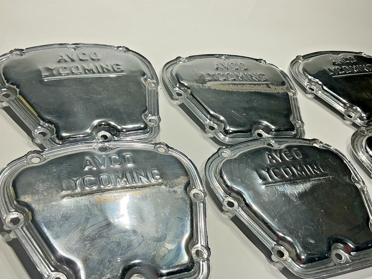 P/N: LW-14433 Lycoming Cover - Chrome Paint (AR) - for one cover