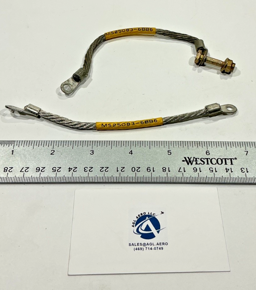 P/N: MS25083-6BB6 Fastener/Ground Strap (AR)