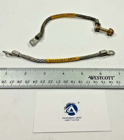 P/N: MS25083-6BB6 Fastener/Ground Strap (AR)