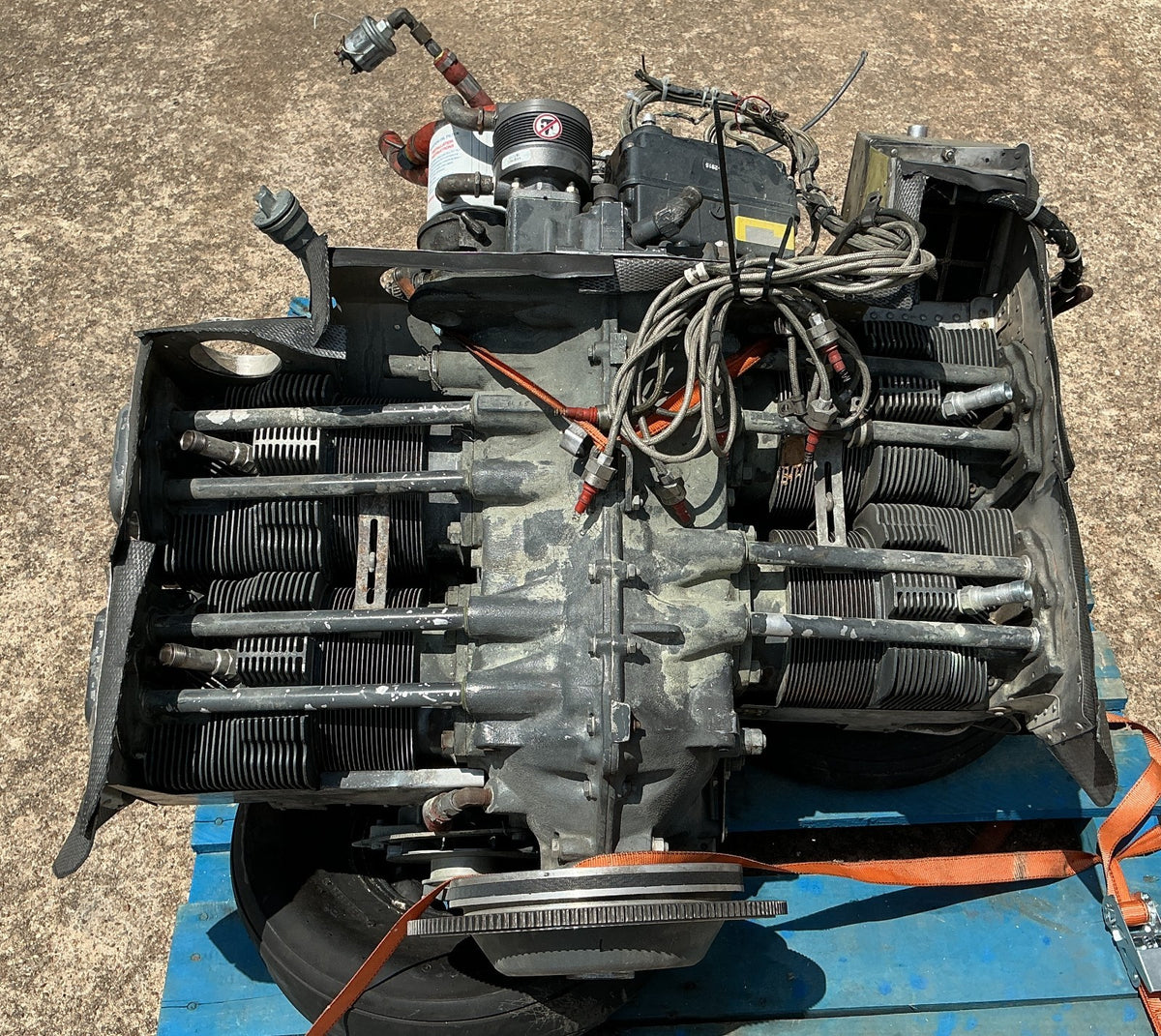 P/N: Lycoming O-360-A1G6D engine S/N L-27029-36A from Beechcraft Duchess - LH