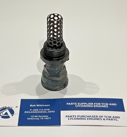 P/N: 75675 Lycoming - Tube Oil Level Gage with Screen - (AR)