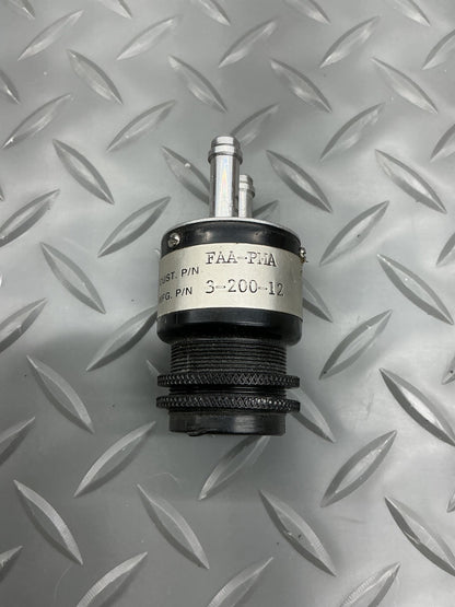 P/N: 3-200-12 UMA, Inc. Suction Guage (AR) - for one