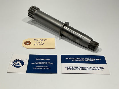 P/N: 78585	Compressor Drive Shaft